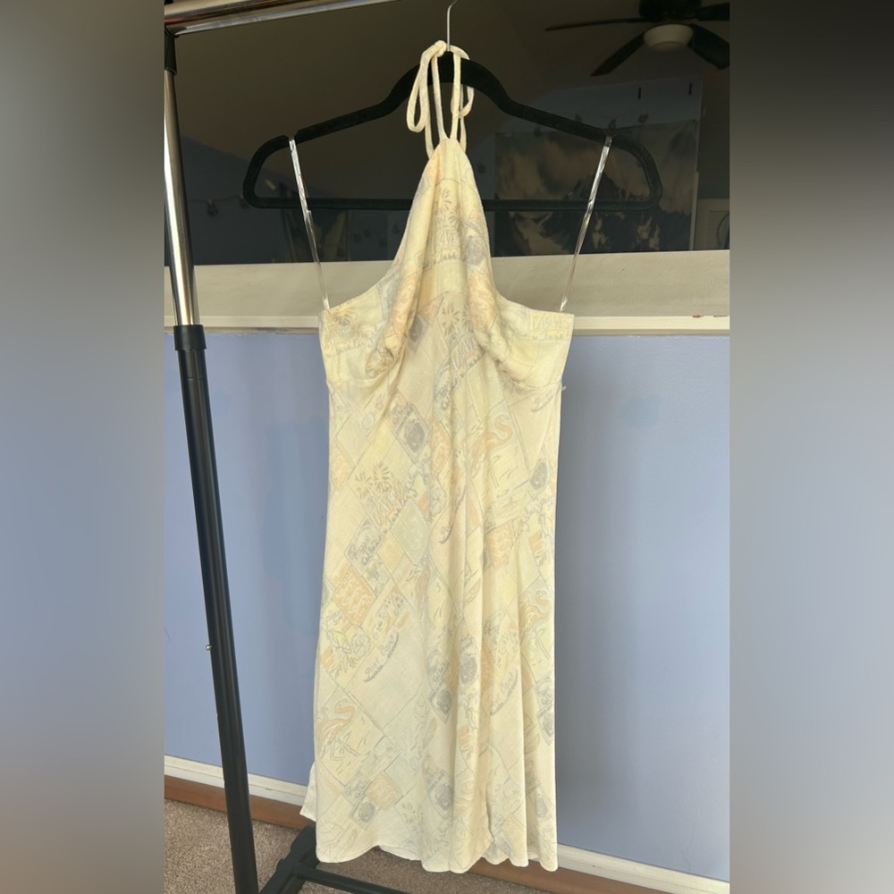 NWT Altar’d State Made in the USA 100% Linen Mini Dress